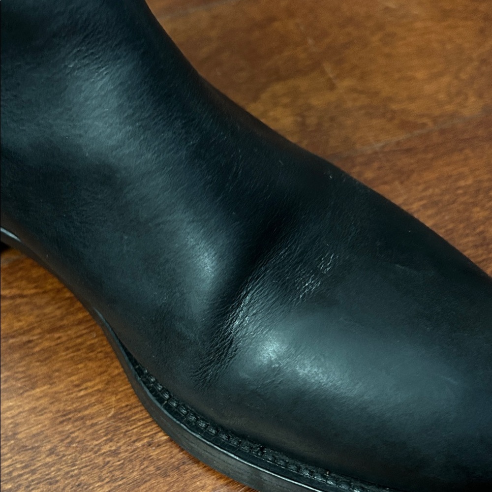 All Saints “Eli” Black Leather Chelsea Boots, Perfect Shoe Work to Play, Size 40 - Picture 15 of 16